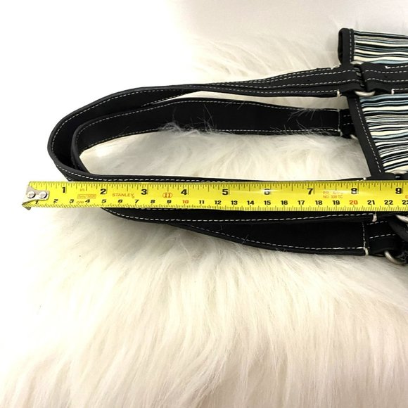 Sisters by Longaberger Mini Striped Bucket Purse - Picture 6 of 12